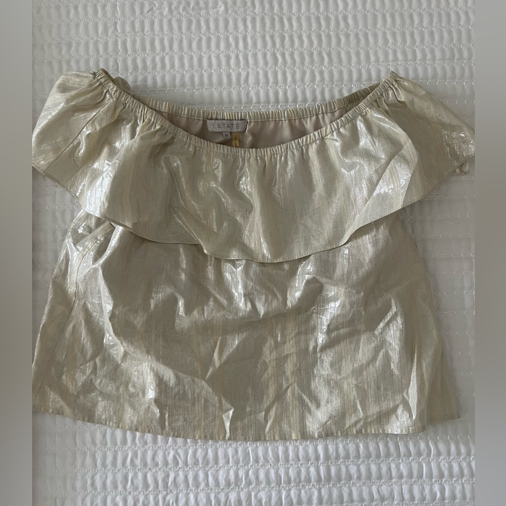 1 State Revolve Off the Shoulder Top M